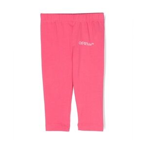 Off-White Kids logo-print elasticated-waist leggings